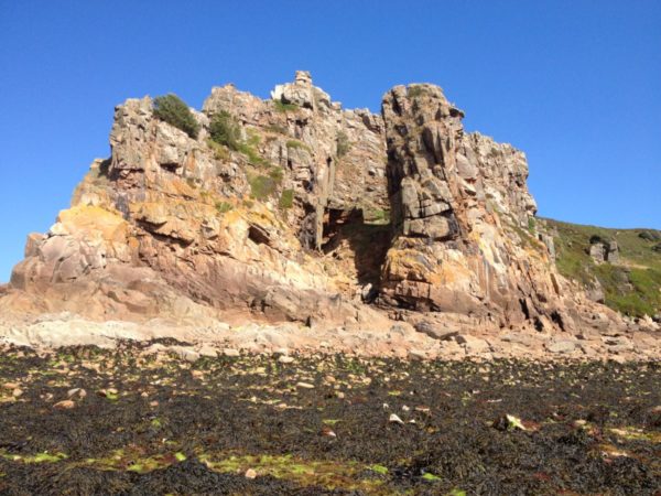 Rock formation of La Cotte